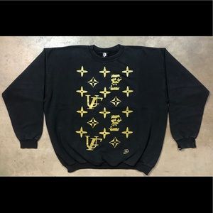 RARE VTG FUCT APE Logo Graphic Bootleg LV Crewneck